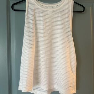 White Sleeveless Top